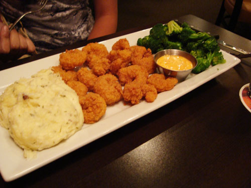 louishrimp Dee (Your Battlefield)'s Entree, Louisana Shrimp.