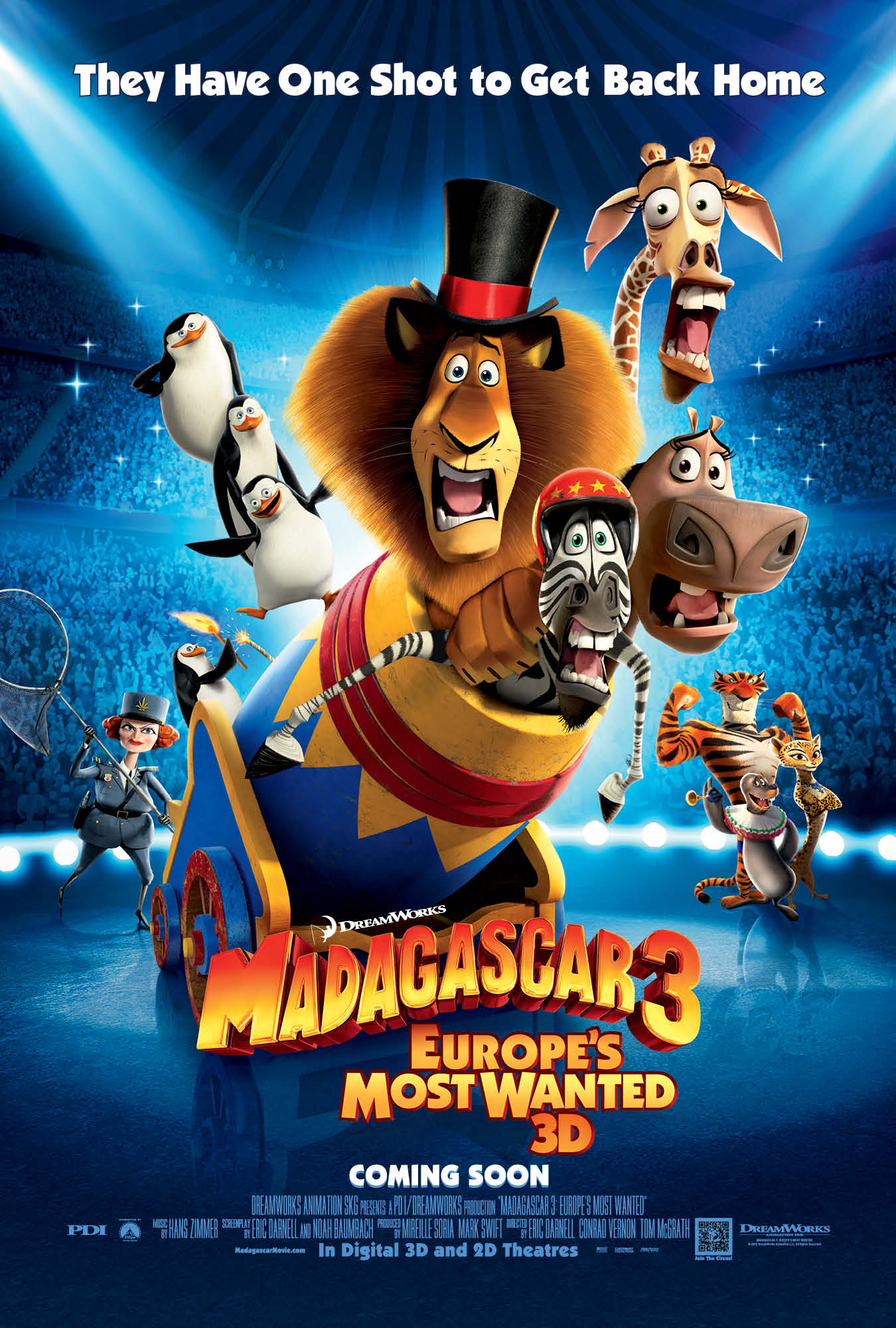 Madagascar 3: Europe’s Most Wanted