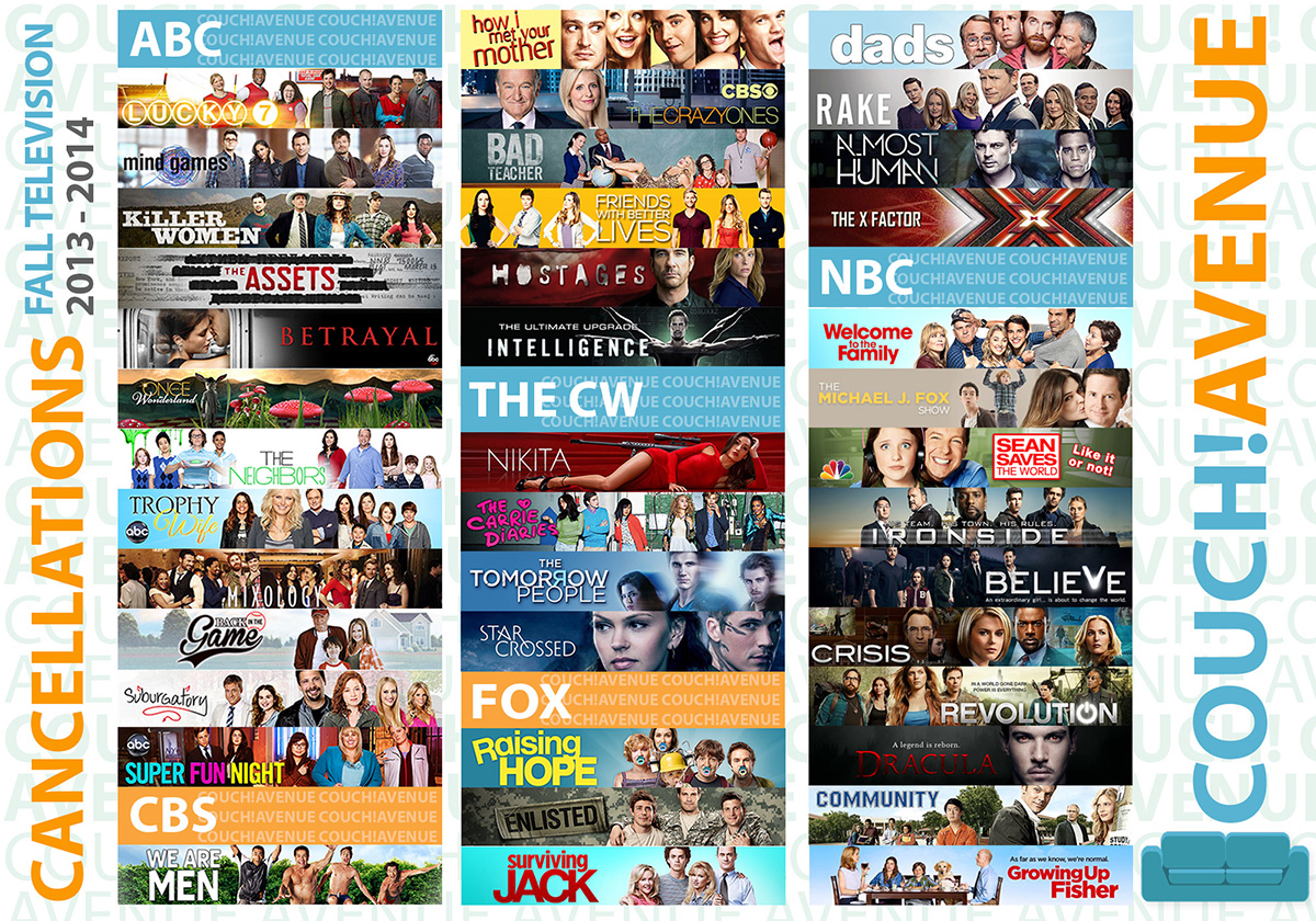 Cancelled Tv Programs 2013